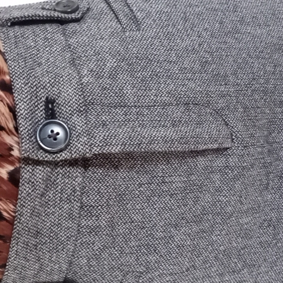 Eddie Bauer Classic Wool Blend Light Gray Skirt - Picture 5 of 15